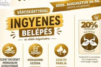 Ingyenes strandhét a mórahalmi városkártyával