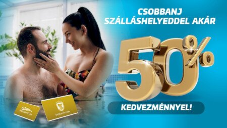 Splash in the spa with 50% discount on your accommodation!