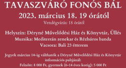 Tavaszváró Fonós Bál