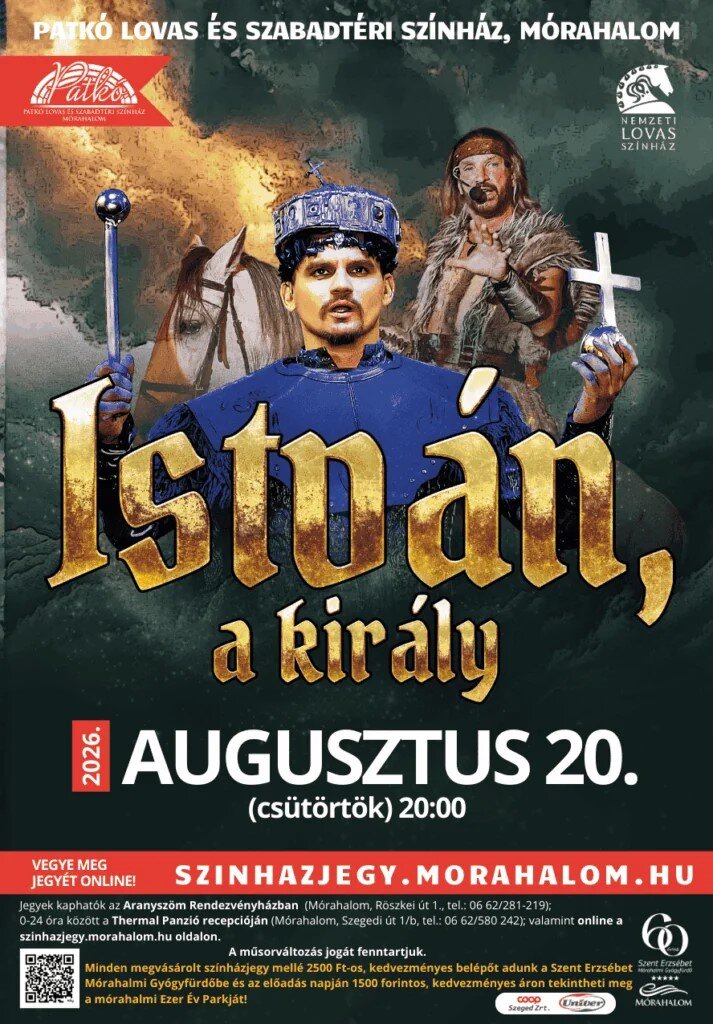 István a király előadás plakát