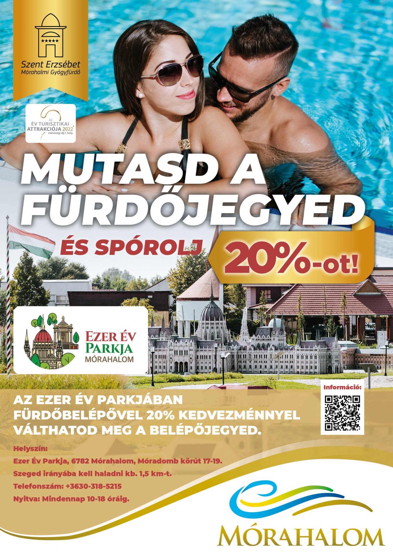 Új szintre helyezték a Gyógyfürdő és az Ezer Év Parkjának